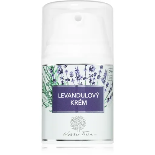 Nobilis Tilia Obličejový Krém Levandule hydratační krém se zklidňujícím účinkem 50 ml