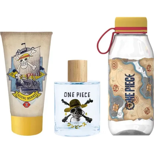 One Piece dárkový set EDT 100 ML + sprchový gel 150 ml + láhev na vodu