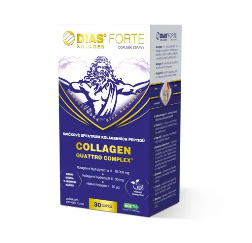 DIAS FORTE grapefruit sáčky 30x11,3 g