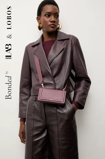 Kožená kabelka Bonded by Answear.LAB & LOBOS