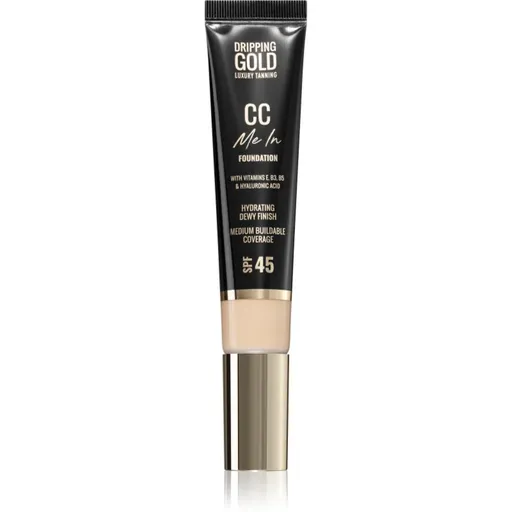 Dripping Gold CC Me In lehký make-up SPF 45 odstín 03 Light 32 ml