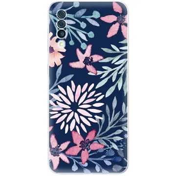 iSaprio Leaves on Blue pro Samsung Galaxy A50 (leablu-TPU2-A50)