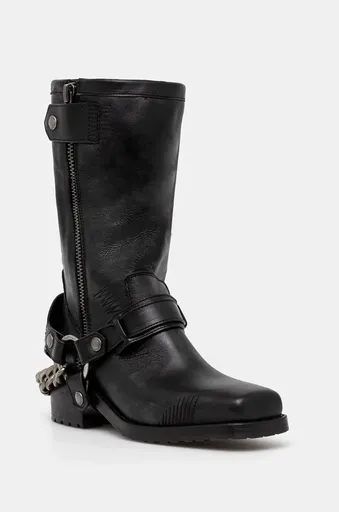 Kožené kotníkové boty ZADIG&VOLTAIRE Igata Boots