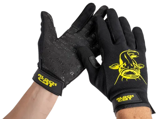 Black cat rukavice cat gripper gloves - m