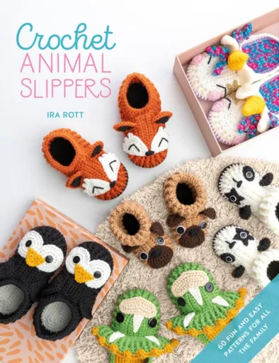 Crochet Animal Slippers - Rottová Ira