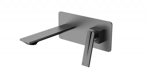 BESCO Podomítková umyvadlová baterie ASPIRA grafitová BABUASGR