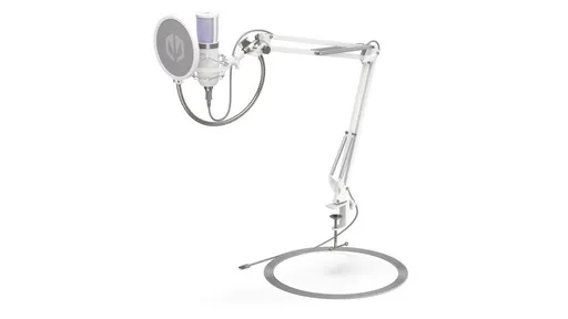 ENDORFY Mikrofon Solum Streaming Onyx White, USB, bílá