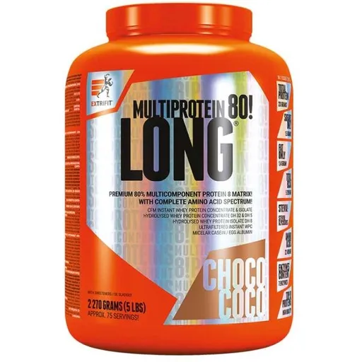 EXTRIFIT LONG 80 MULTIPROTEIN 2270 G Protein, , velikost 2,27 KG