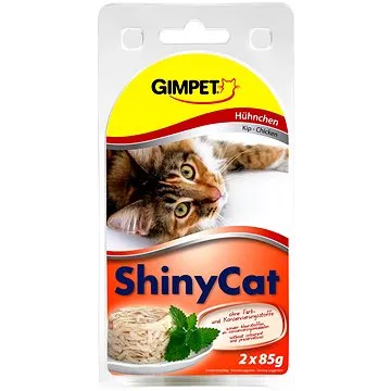 GimCat Shiny Cat kuře 2 × 70 g (4002064413495)
