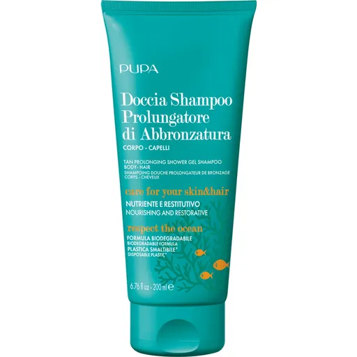 PUPA Milano Sprchový gel po opalování na tělo a vlasy (Tan Prolonging Shower Gel Shampoo) 200 ml