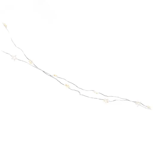 STAR LIGHTS LED Světelný řetěz drátěné hvězdy s USB 50 světel