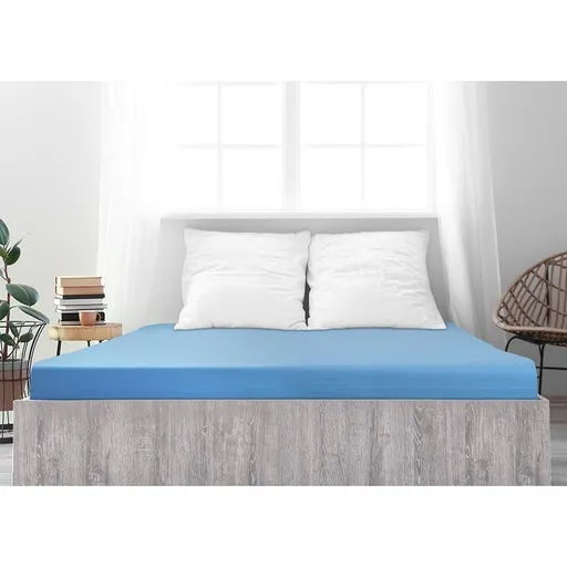 4Home jersey prostěradlo Ideál nebesky modrá, 140 x 200 cm