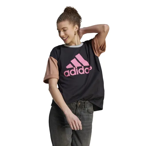 adidas Essentials Big Logo Boyfriend T-Shirt L
