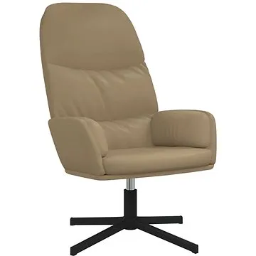 Relaxační křeslo cappuccino umělá kůže, 341059 (341059)