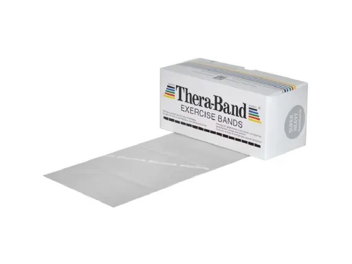 Thera-Band Posilovací guma 5,5 m, stříbrná, super silná