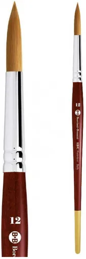 Kulatý syntetický štětec serie 13/C – velikost 4