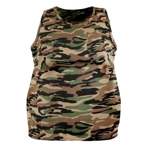 Miners Mate supersize Nadměrné tílko Unisex - Maskáčová | 4XL