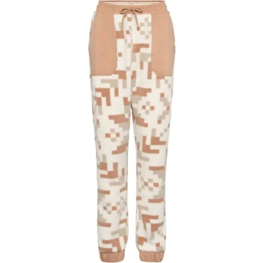 KARI TRAA ANE PILE Dámské tepláky, bílá, velikost