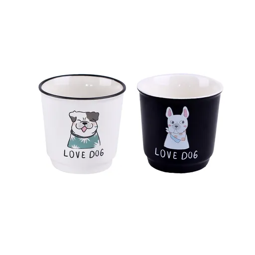 Keramický hrnek TORO 90ml 6ks pejsek