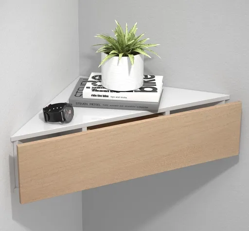 VCM Noční stolek Usal S, bílý