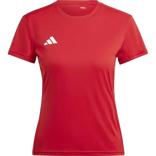 adidas ADIZERO ESSENTIALS TEE W Dámské běžecké tričko, červená, velikost XXL