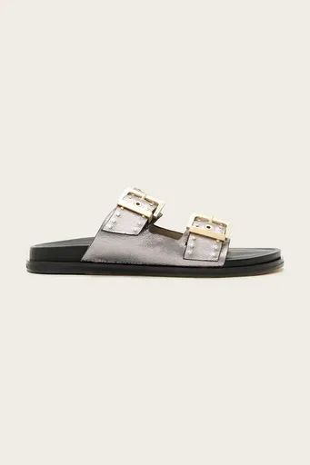 Kožené pantofle AllSaints Magda Stud Sandal