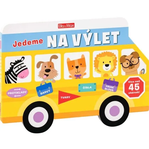 ELLA & MAX JEDEME NA VÝLET Obrázková školička pro nejmenší, mix, velikost