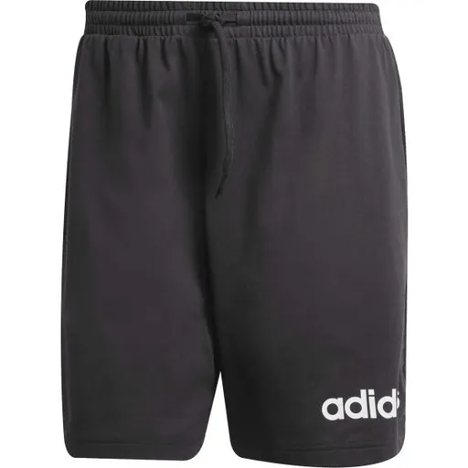 adidas ESSENTIALS LINEAR SHORTS Pánské kraťasy, černá, velikost XXL