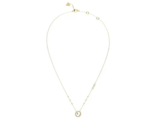 Guess Půvabný pozlacený náhrdelník se zirkony Tiny Dancer JUBN04657JWYGT/U