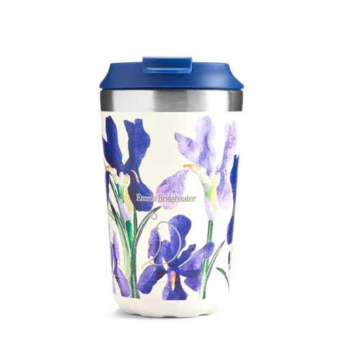 Termohrnek Chilly's Bottles - Blue Iris 340ml, edice Emma Bridgewater/Original