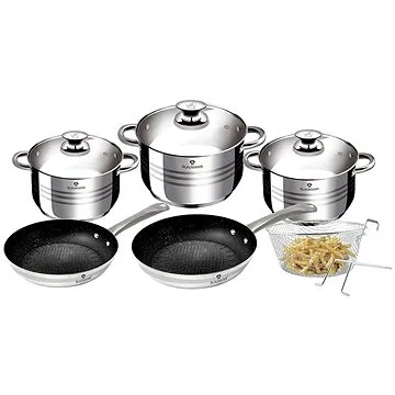 Blaumann Sada nádobí nerez 9ks Gourmet Line + fritovací košík (BL-3243)