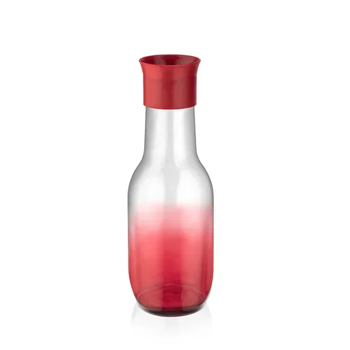 Skleněný džbán QLUX 1l červený