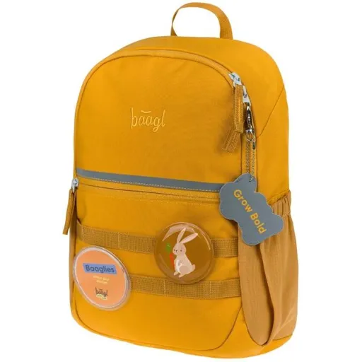 BAAGL BUDDY BUNNY Dětský batoh, žlutá, velikost