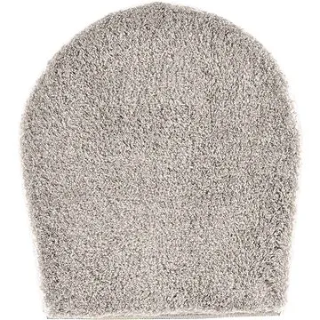 GRUND MELANGE Předložka na víko od WC 47x50 cm, tmavošedá (B4102-000004212)