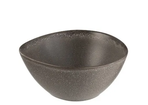 Šedo-hnědá miska Louise taupe - 15*15*6cm J-Line by Jolipa