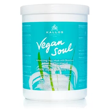 KALLOS Vegan Soul Volumizing Mask 1000 ml (5998889516819)