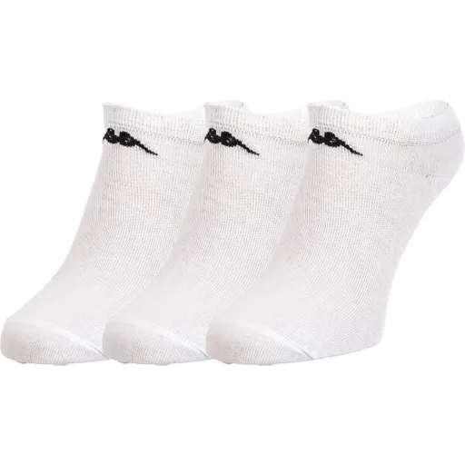 Kappa TESAZ 3PACK Ponožky, bílá, velikost 39-42
