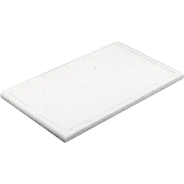 Gastro Prkénko krájecí plastové 53x32,5x2 cm GN 1/1, s drážkou, bílé (16674)