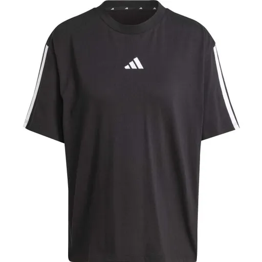 adidas 3-STRIPES TEE W Dámské triko, černá, velikost