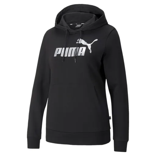 Puma ESS+ Metallic Logo Hoodie TR S