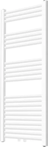 88580 AQUAMARIN Vertikální koupelnový radiátor 140 x 60 cm, bílý