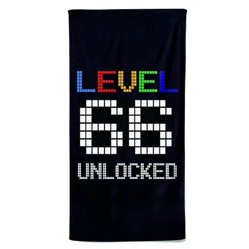 Osuška Level Unlocked (věk: 66, Velikost osušky: 70x140cm)