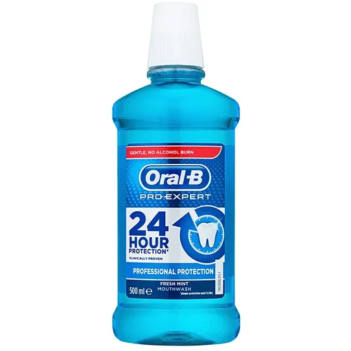 Oral-B Pro-Expert Professional Protection ústní voda příchuť Fresh Mint 500 ml