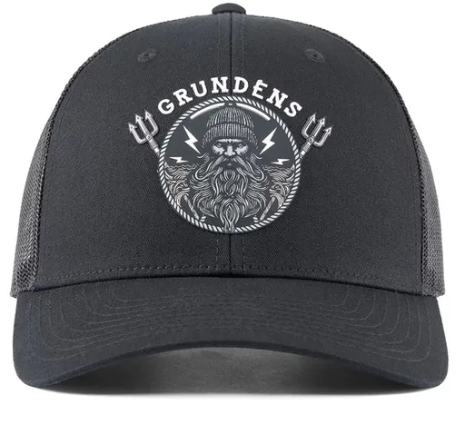 Grundéns kšiltovka sentinel of the seas trucker black