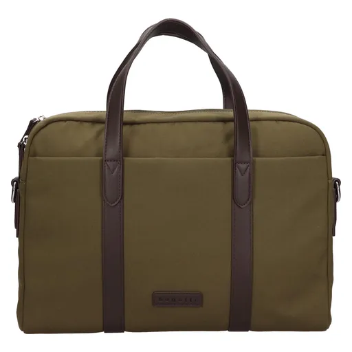 Pánská taška na notebook Bugatti Marec - zelená