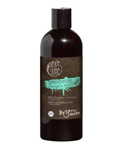Tierra Verde Sprchový gel pro muže 3v1 Energie máty 500 ml