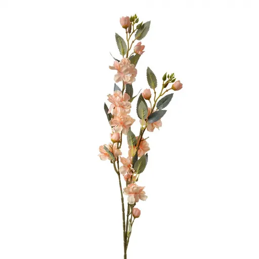 Dekorace umělá květina s oranžovými květy - 7*7*90 cm Clayre & Eef