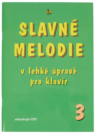 KN Slavné melodie v lehké úpravě pro klavír 3.díl