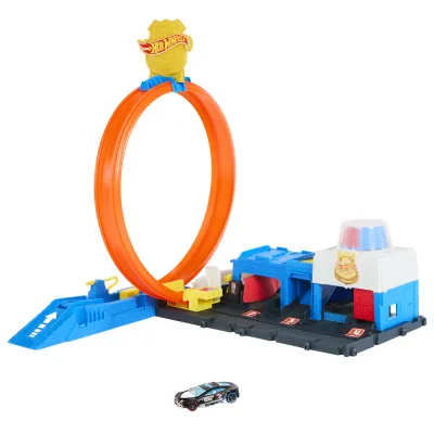 Hot Wheels city super policejní stanice