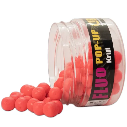 Carp Inferno Pop-up Boilies Fluo 12mm 200ml - Krill,Carp Inferno Pop-up Boilies Fluo 12mm 200ml - Krill